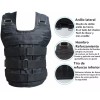 LOVINGCREATE Chaleco De Peso Ajustable Para Hacer Ejercicio (50kg Max)