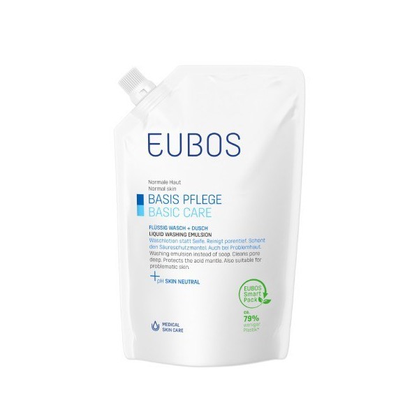 Eubos Basic Care Liquid Blue Refill, 400ml
