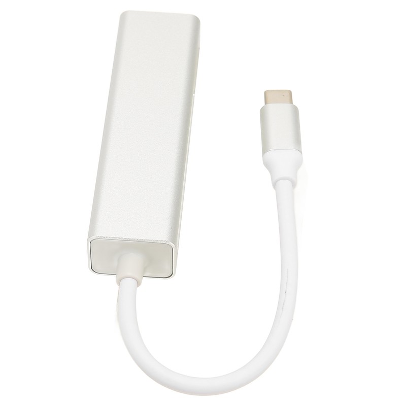 USB C to Ethernet Adapter RJ45 3 USB3.0 Ports High