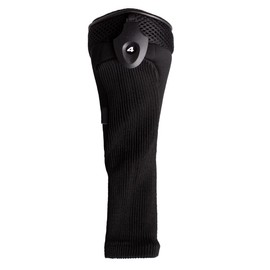 Andux 3 Pack Long Neck Golf Hybrid Club Head Covers Dial No. Tag CTMT-01 (Black)