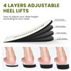 Adjustable Heel Lift Inserts for Shoes - Bukihome Orthopedic Shoe