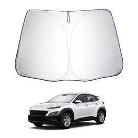 LUWU Compatible with Peugeot 3008 P64 E-3008 2024 Car Windscreen Sunshade Cover Foldable Cover Visor Sun Shade Reflective UV Dust Protector Automotive Ray Protection Block Keep Your Vehicle Cool