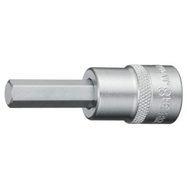 Tone Hexagon Socket 3H-08 Drive Angle 0.3 inch (9.5 mm) (3/8 mm), Double Side Width 0.3 inch (8 mm)