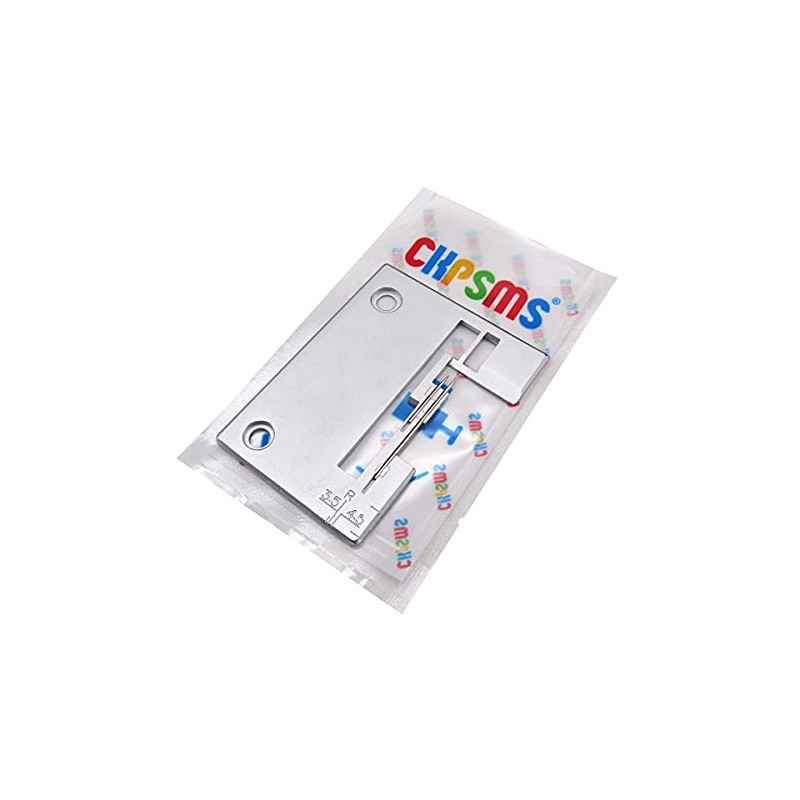 KUNPENG - 1PCS #550443-452 NEEDLE PLATE fits for SINGER SERGER