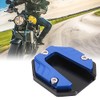 Motorcycle Kickstand Plate, Universal Motorcycle Aluminium Alloy Side Stand Extension