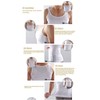 WannGe Mens Snellisce Corpo Fissante Giubbotto Camicia, Compressione Muscolare Tank