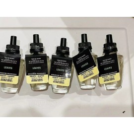Fresh 5x Bulbs New Bath & Body Leaves Enhanced Wallflower Bulb Scented Oil Refill