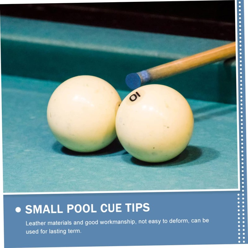 Kisangel Sets Billiard Accessories Billiard Cue Tips Pool Cue Tip