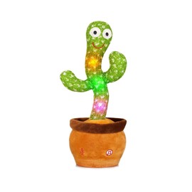 Cactus Toys for 1 2 3 Year Old Boys Girls Dancing Singing Talking Lighting Repeating Cactus Toy Age 1 2 3 Dancing Cactus Toys Gifts for 1-6 Year Old Boys Girls Toddler Birthday Present Gifts Age 1 2 3