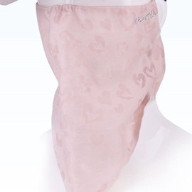 Kasiya Women's Chiffon Mask, Sports Neck Warmer 3-Color Beige