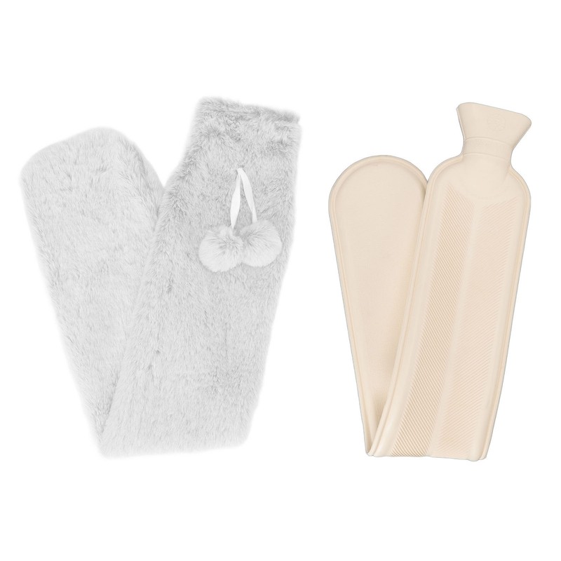2000ML Hand Warm Water Bag Explosionproof Rubber Plush Hot Water