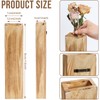 Sawoake Wooden Wall Planter Set of 4 - Modern Home