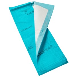 Cardinal Health™ Premium Underpad, Wings™ Maximum Absorbency, Teal, 24 x 36IN, Case of 60