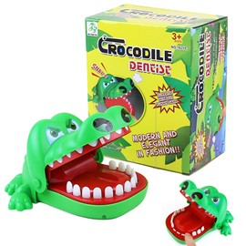 GUDREN Juguetes de Dientes de Cocodrilo, Juguete complicado para morder los Dedos, Juego para morder los Dedos, Interactivo Juguetes Familiares, Juguete Sensorial para Aliviar el Estrés y Ansiedad