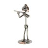 Steelman24 I Nuts and bolts sculpture Flute I Handmade ornaments