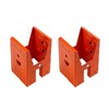 2PCS Saw Horse Bracket Cold Rolled Steel Mechanical Sawhorse Brackets