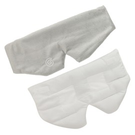 Gravity SLP-R03 GY Women's Fabric Eye Mask, Gray