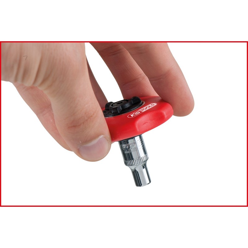 KS Tools 914.1215 Mini Ratchet Set 3-Piece 1/4 Inch +