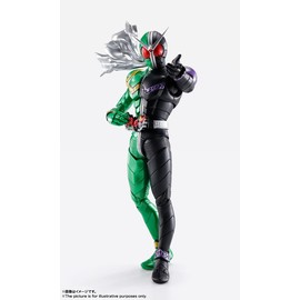 S.H. Figuarts Kamen Rider W Cyclone Joker Futo Detective Anime Commemorative Approx. 5.7 inches (145 mm), ABS & PVC & Fabric, Pre-painted Action Figure