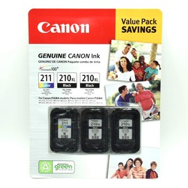 Canon PG-210XL and CL-211 Combo Ink Cartridges