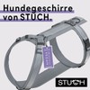 STUCH Y Dog Harness Padded & Adjustable - Dimensionally Stable,