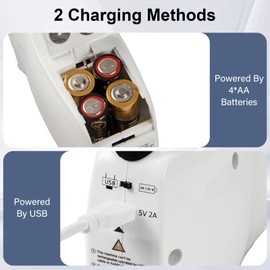 Mini Electric Hand Sewing Machine - Robofun S8 Portable Electric Sewing Machine with Sewing Accessories, 2 Modes, Lightweight & Easy for Beginners - Ideal for Clothes, Curtains, DIY, Travel