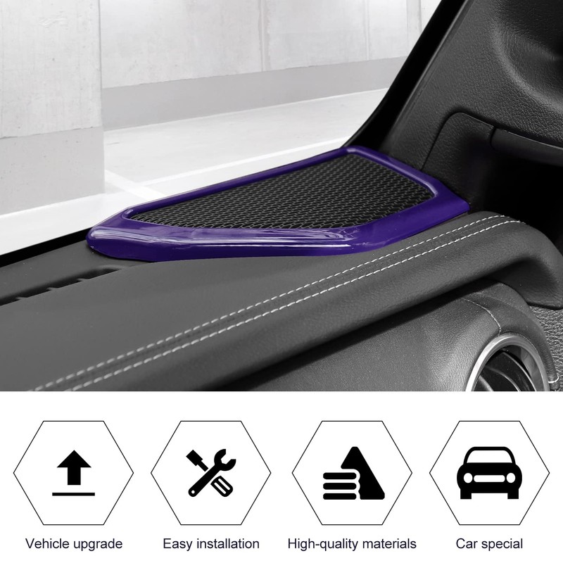 RT-TCZ A Pillar Speaker Trim Cover Ring Decoration Interior Accessories