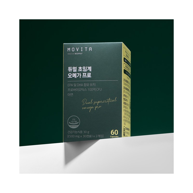Mobita Movita Korea's first Omega Lactobacillus enteric-coated soft capsule dual