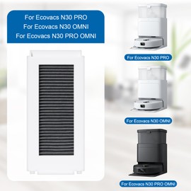 Fixbetter 6 Pack Replacement HEPA Filter for Ecovacs Deebot N30 PRO / N30 OMNI / N30 PRO OMNI Robot Vacuum Accessories