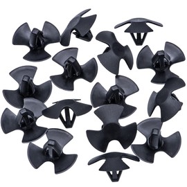 Rexka 15pcs Hood Insulation Retaining Clips for Toyota 53326-08010 Highlander RAV4 Sienna