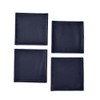 Style Decor W3004510 Coasters, Laminate, Stylish, Fabric, Set of 4,