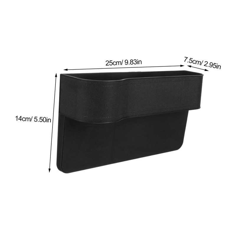 GLEAVI 2pcs Car Storage Seats Car Console Side Front Seat