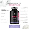 Vitaminas Cabello Mujer de 90 Cápsulas. Ingredientes naturales: Colágeno, L-Cisteina,