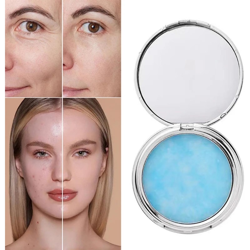 Polvo Matificador Cremoso Lavanda Maquillaje Mate Candy Bella Textura Seda
