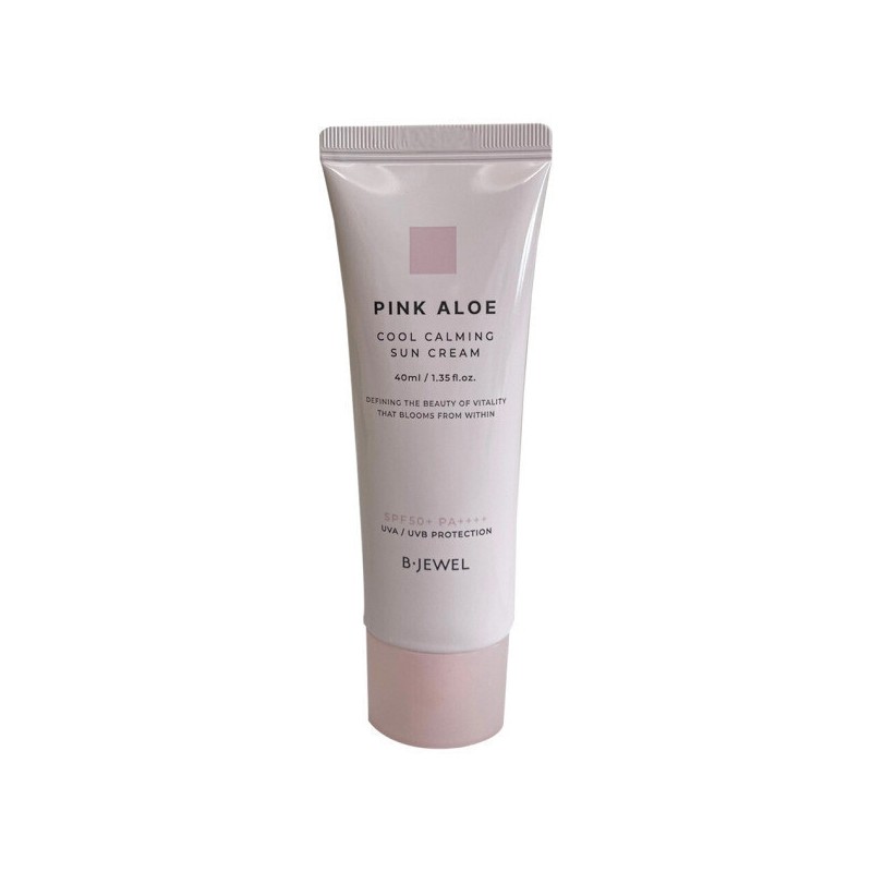 Visual Pink Aloe Cool Calming Sun Cream 40ml (SPF50+) 4