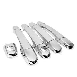 Chrome Side Door Handle Cover Trims Fit for Lexus 1998-2003 RX300 2001-2005 IS300 1998-2005 IS200 Silvery Look