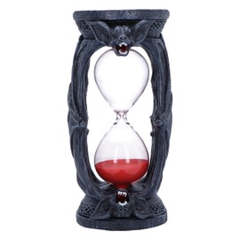 Nemesis Now Sand Timer, Resin, Black, 19.5cm