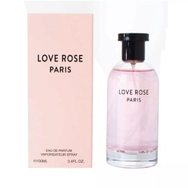 EBC Love Rose Paris by EBC Collection 3.4oz Eau De Parfum Women New Sealed Box