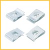 REPAIROCK 20 Sets 4.2x16mm U Clip Screw Assortment Car Clips