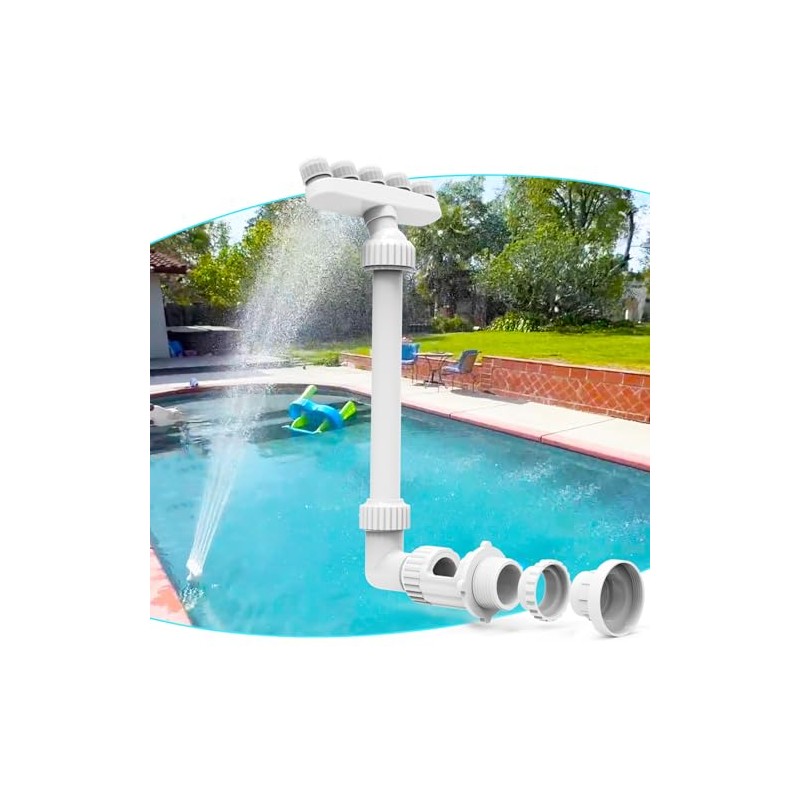 Waterfall Pool for Above Ground and Built-in Pools, Adjustable Pool