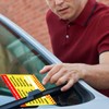 You Parked Like an Idiot Business Cards 3.5"x2" Writable Bad