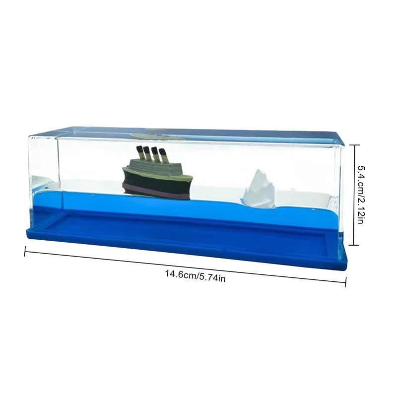 Fluid Drift Bottle, Unsinkable Boat in One Box, Unsinkable Ship,