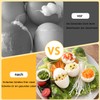 Egg Cutter Egg Picker Stainless Steel Egg Cutter with Lock