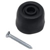 Rubber Door Stop Black Pack of 4