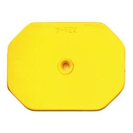 Ytex 2 Piece Ear Tag System Swine Yellow Blank