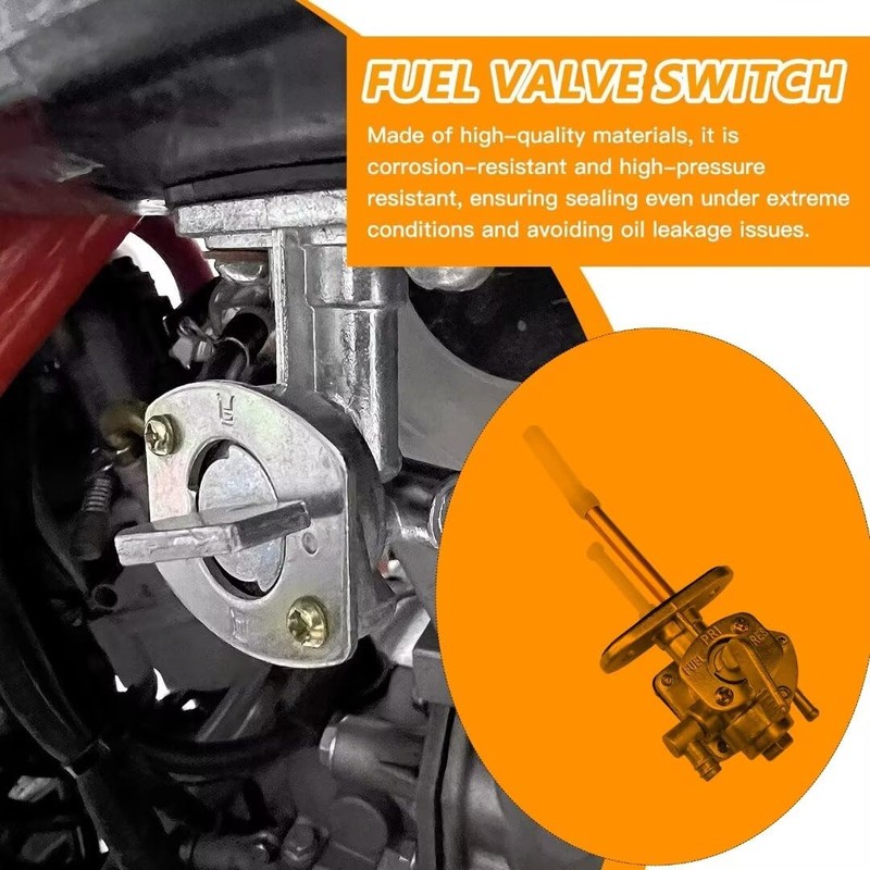 Petcock Gas Fuel Tank Switch for 1987-2006 Kawasaki KFX 80