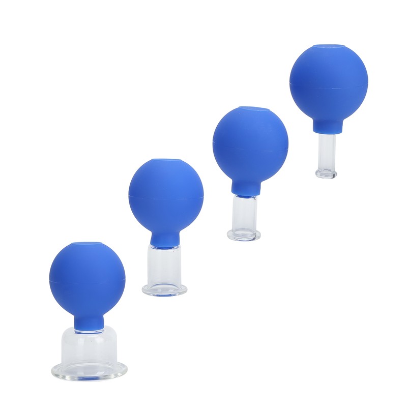 4Pcs Liposuction Cup MultiSize Health Care Cellulite Removal Skin Treatment