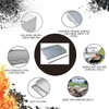 Stainless Steel Seasoning Cooking Griddle, Flat Top Plate Insert with