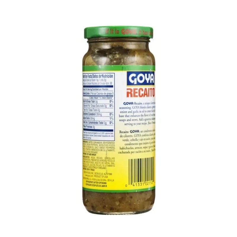 goya cilantro coking base _12 oz