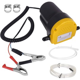 Upgrade Oil Change Pump Extractor, 12V 60W Motor Oil Diesel Fluid Transfer Pump Quick Oil Extractor Pump Scavenge Suction for Car Boat Motorbike Tractor Truck RV ATV